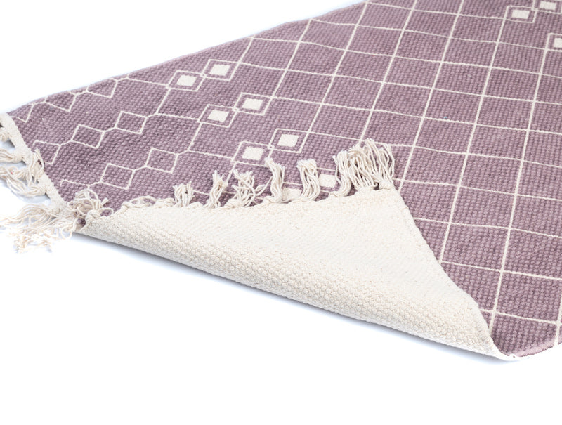 Grace Cotton Print Mat 50x70 cm-Rose Pink