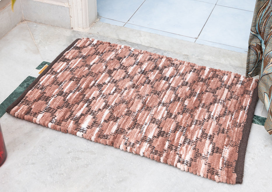 PICASO Super Soft Micro Mat Choco Brown With Anti-Skid Back
