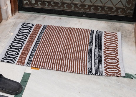 Avenue Soft Cotton Chenille Mat-45x70cm-Brown