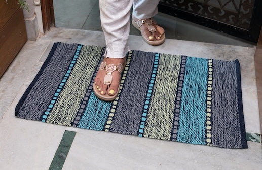 Stripe Cotton Mat 50x80 cm