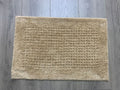 Soft Cotton bathmat with anti skid back 16"x24"