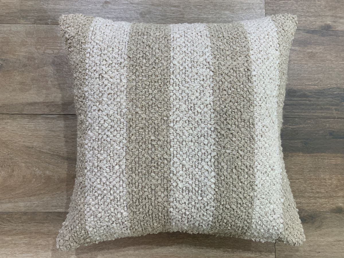 Premium Hand-Woven Textured Decorative Cushion Cover 18x18 inch