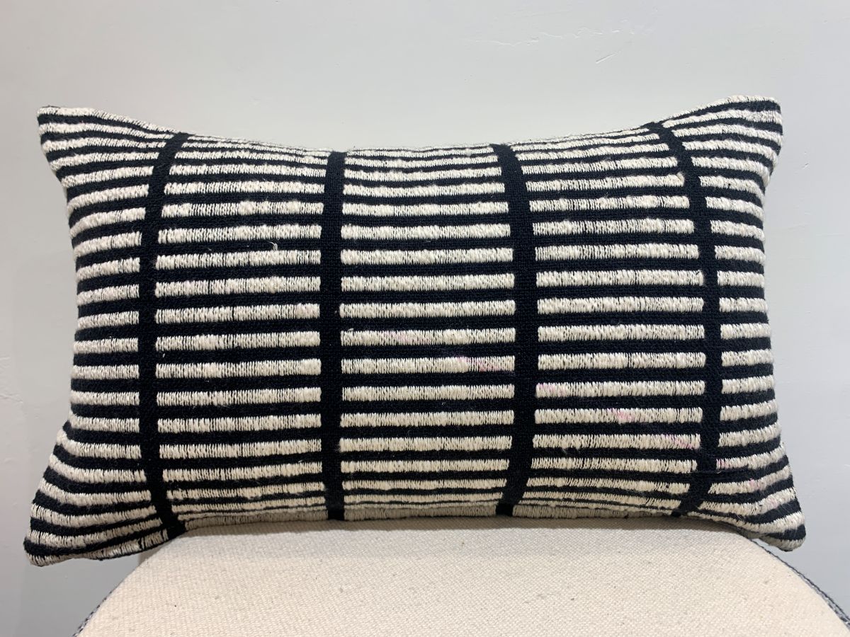 Premium Woven  Decorative Cushion Cover 12x20 inch