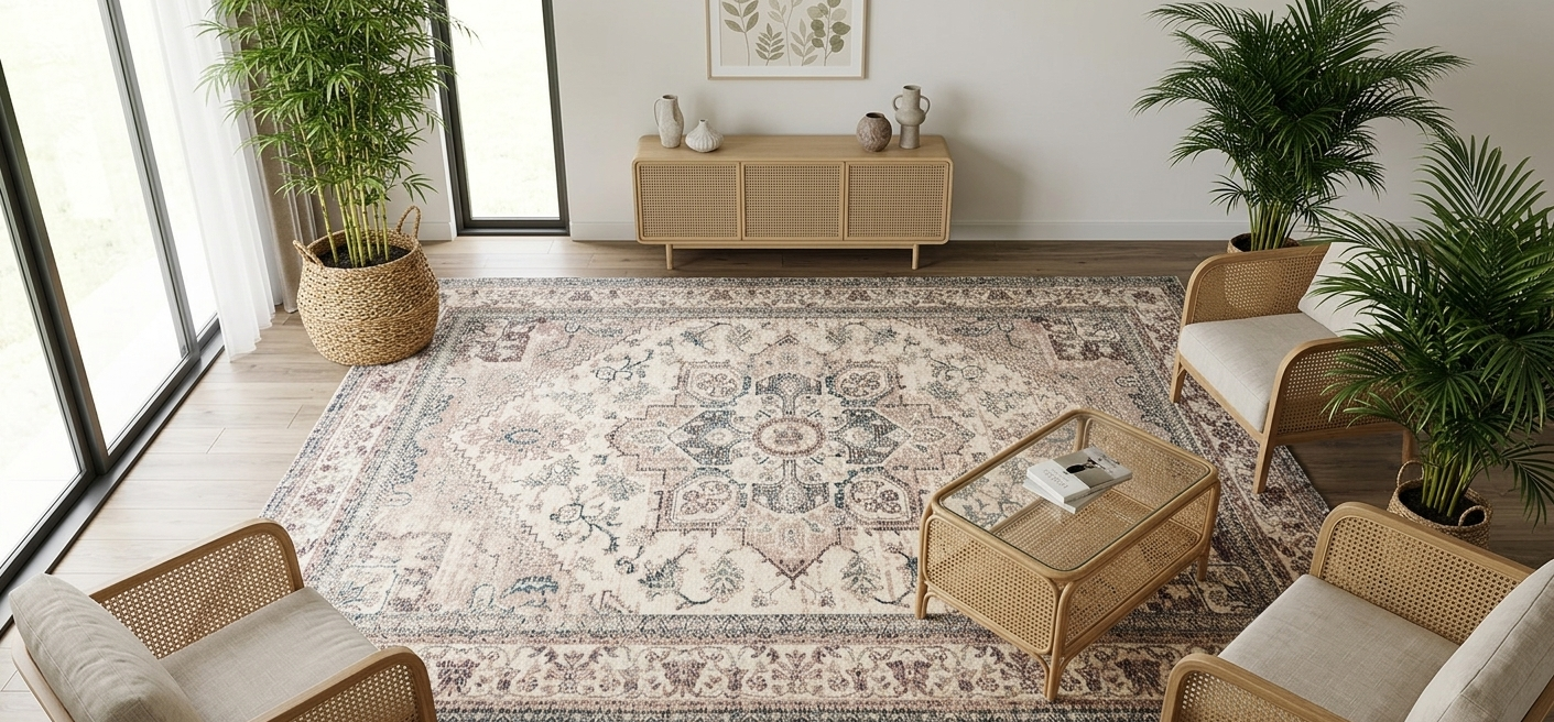 Killim style carpet rug