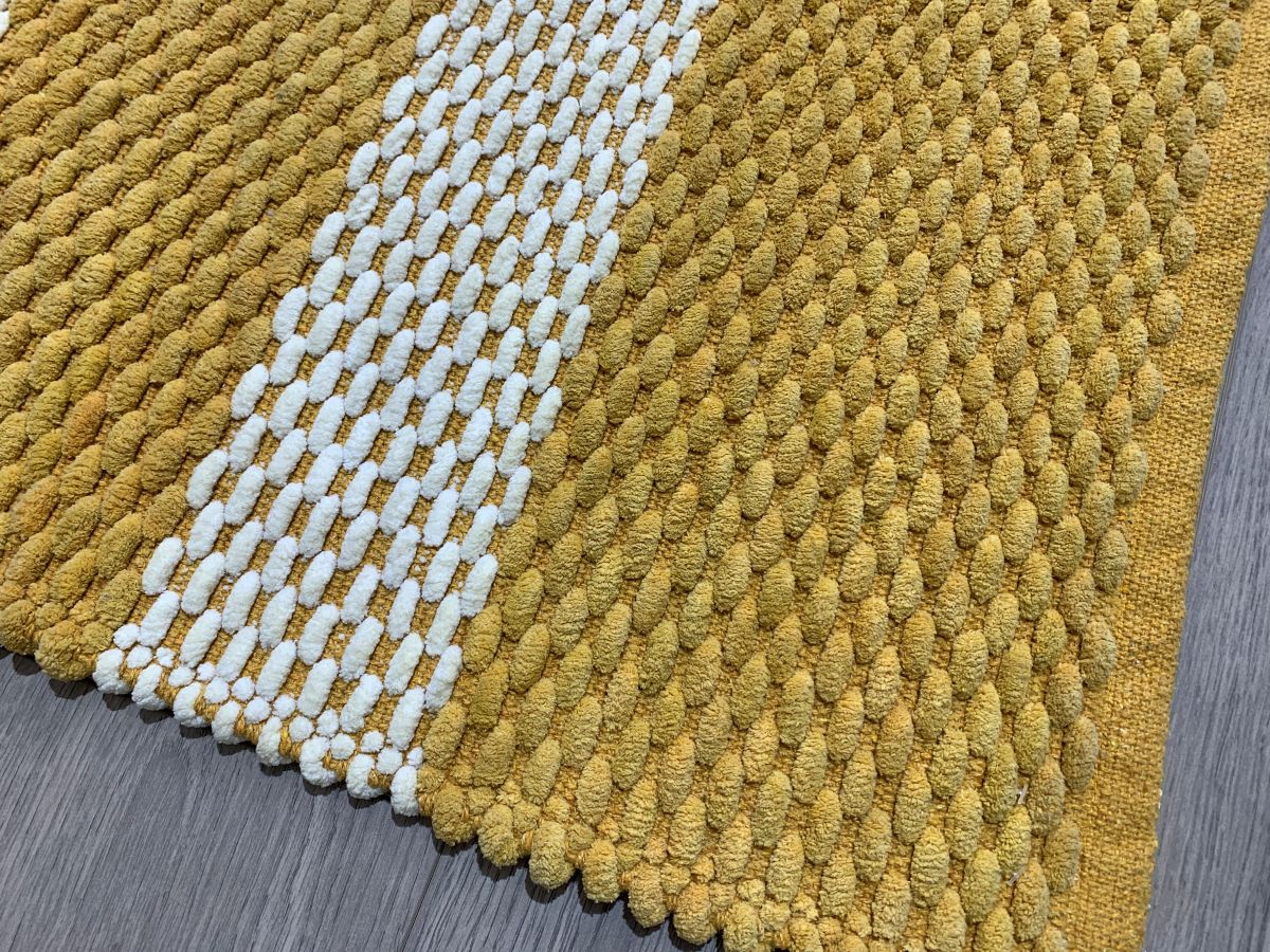 Artisan Handwoven Micro Mat | Ultra Soft Textured Accent Rug